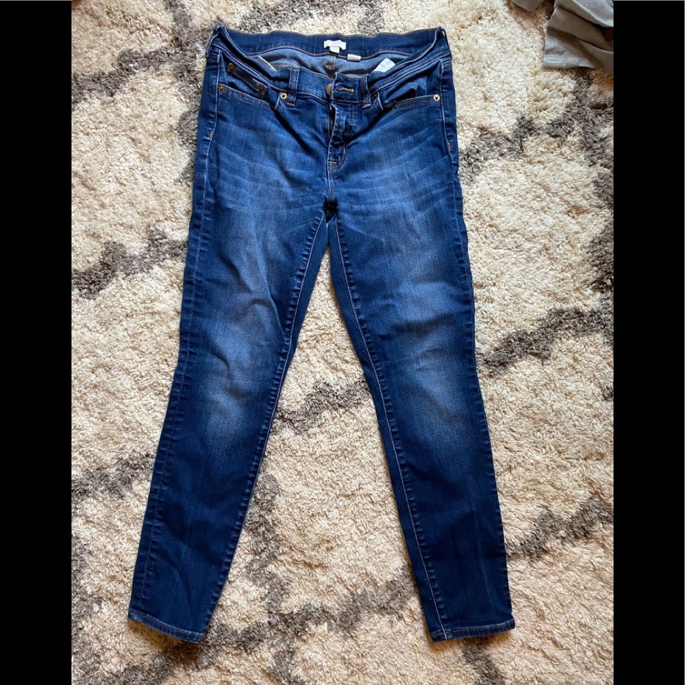 Jcrew stretch skinny jeans